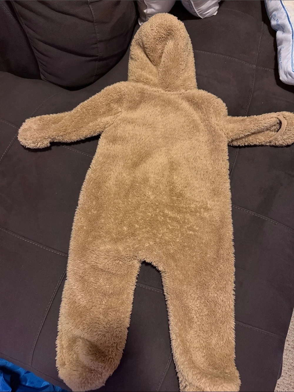 Eddie Bauer Plush Teddy Fleece One-Piece - Tan